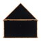 HBCY Creations Memorial Flag, Certificate And Shadow Box Display Case Small -  Solid Wood
